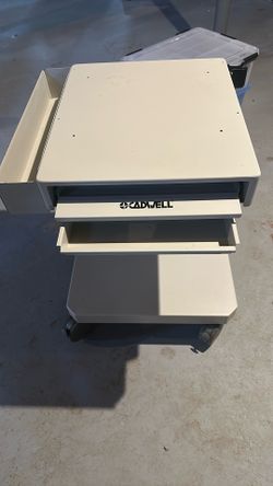 Cadwell Medical Cart Ncv Emg Heavy Duty Medical EKG Ultrasound