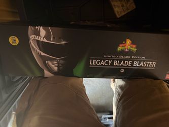 Power Rangers Legacy Blade Blaster Limited Black Edition SDCC 2016