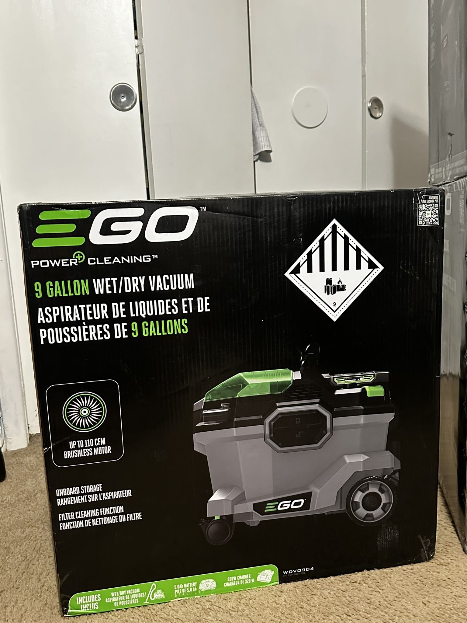 Ego Cordless Shop Vac With Battery 