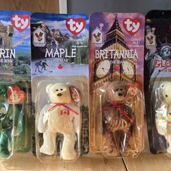Beanie Babies- McDonalds Set Of 4 In Package