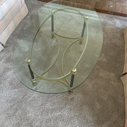 Glass Coffee Table 