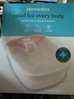 Homedies Bubble Bliss Footbath