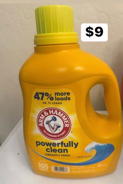 Arm & Hammer Liquid Laundry Detergent 105 Loads