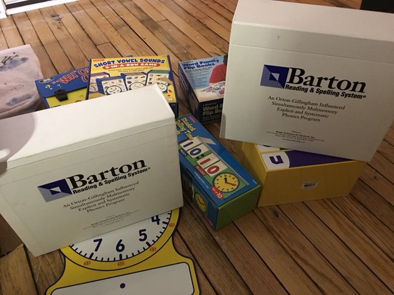 Barton Reading and Spelling System Level 1 and 2 Dvds
