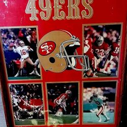 SF 49ERS VINTAGE POSTER