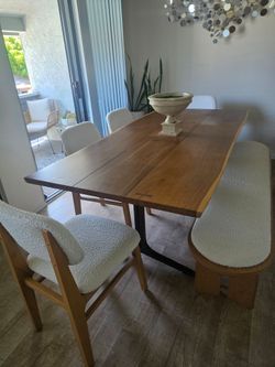 Modern Wood  Dining Set