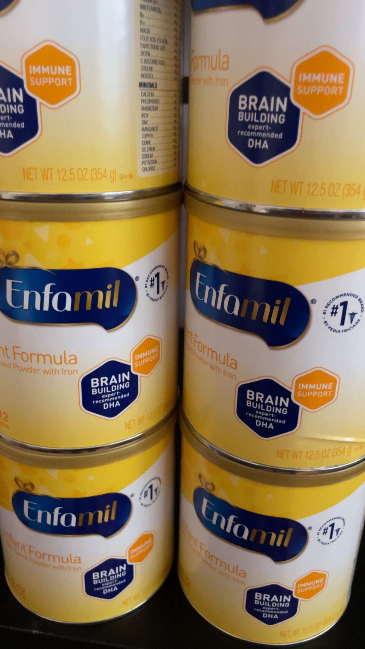 ENFAMIL CANS
