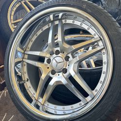 Mercedes Benz Deep Dish 20 Inch Wheels With Tires 