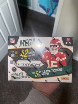 2025 Prizm Football Mega Box