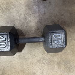 40lb Dumbbell 