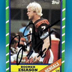 Various autographed football cards