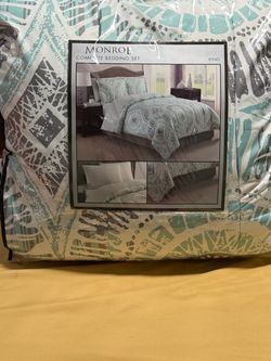 Monroe complete bedding set king