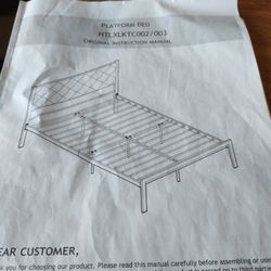 Platform Bed.     Htlclktc003