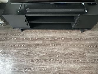 Black TV Stand