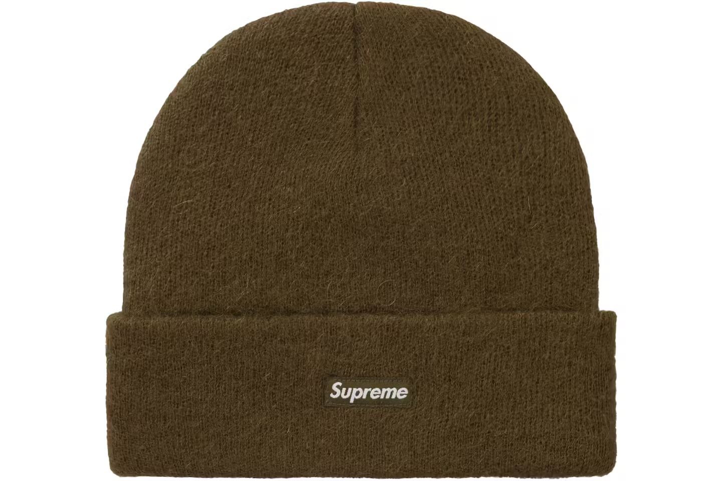 Supreme Mohair beanie - Dark Olive