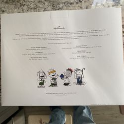 Peanuts Nativity Scene Seven Piece Handcrafted Set