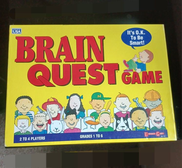 Vintage 1993 Brain Quest Game. 100% Complete