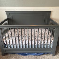 Storkcraft Solstice Baby Crib (GRAY) $100 OBO