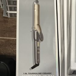 Conair InfinitiPRO Nano Tourmaline Ceramic Curling Iron 1 Inch Classic Curls