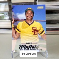 ⚾️ 60 Card Lot - HOF OF Dave Winfield Cards 
