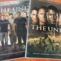 The Unit Season 1 & 2 DVDs