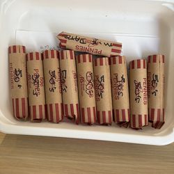 Roll wheat pennies each