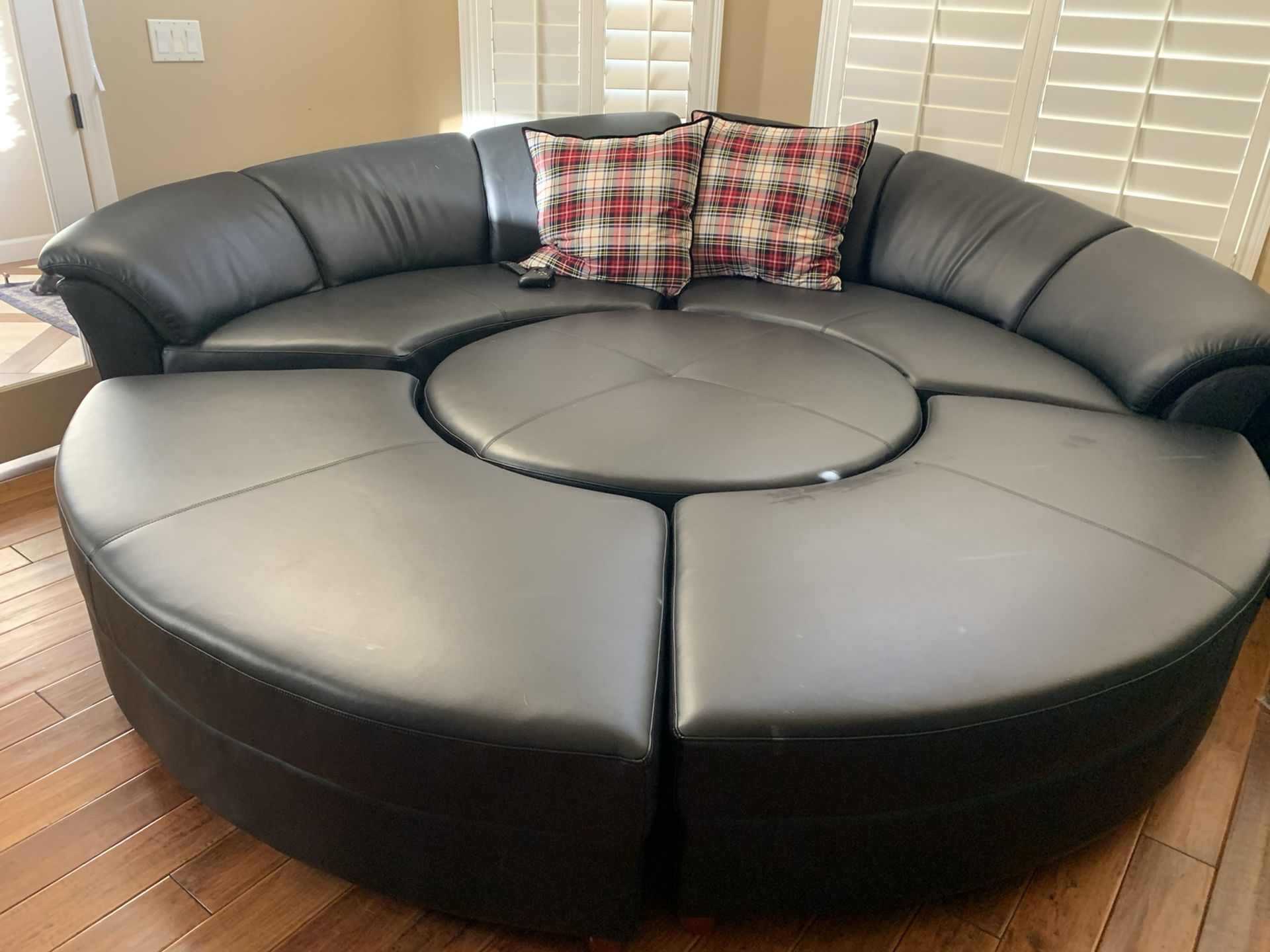 Round Sectional Couch