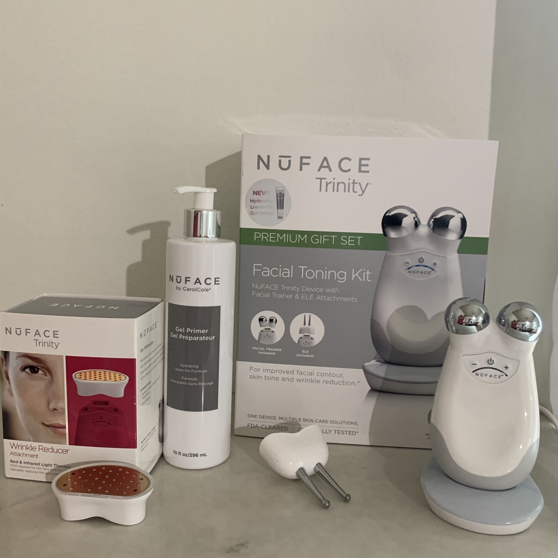 NuFace trinity facial toning set