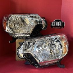 Toyota Tacoma 2012. 2015 Headlights.