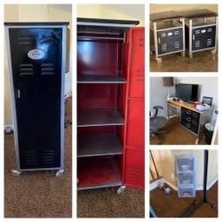 Locker Teen Kid Bedroom Set
