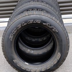 (4) Bridgestone Dueler 255/70/18
