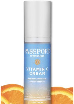 Vitamin C cream organic European green clay Spanish rosemary 1.7oz