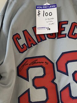Jose Canseco Autograph 