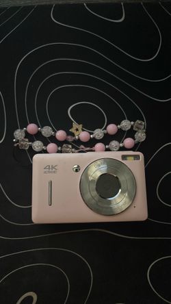 Pink 4K Ultra HD Digital Camera
