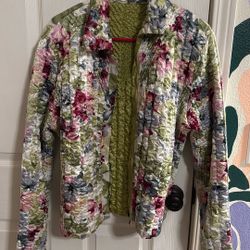 Reversible Zip Up Jacket