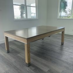 Dining Style Pool Table 