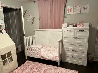 4 in 1 convertible crib with mattress included