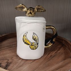 Harry Potter Rae Dunn The Golden Snitch Mug