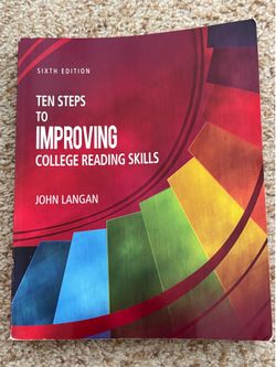 Ten Steps To Improving College Reading Skills 6th Edition