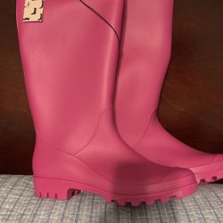 Pink Water Boots