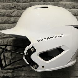 Evoshield Fast Pitch Softball Helmet With Face Mask 