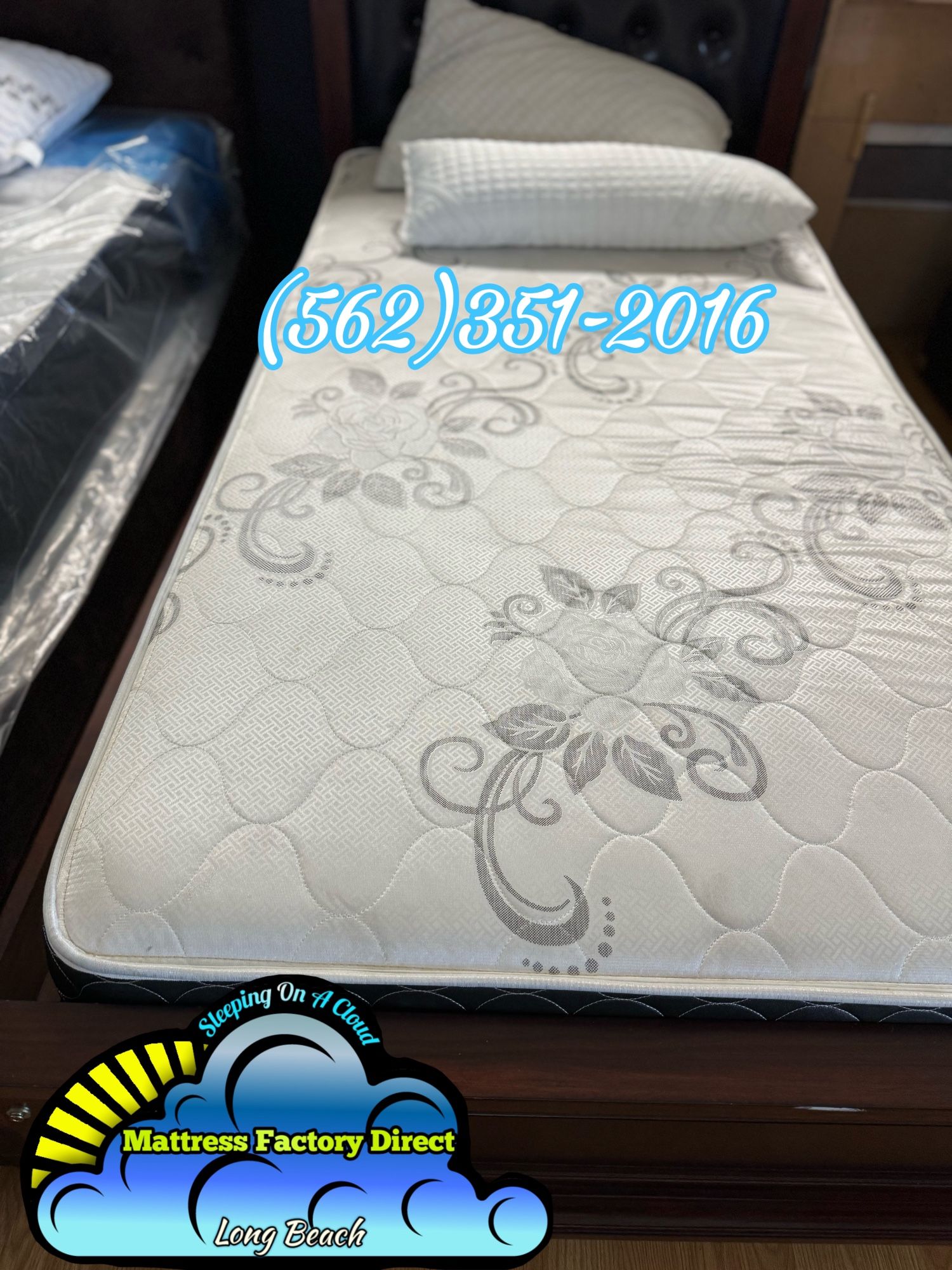 Twin Individual Deluxe Firm Mattress Colchon