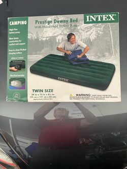Intex Twin Air Mattress - NEW IN BOX - $10!