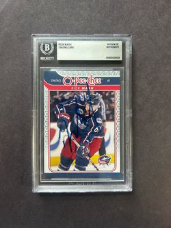 2009 OPC #330 Rick Nash w/ on card auto. Negotiable
