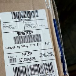 Used 2 Weeks Sealy Firm Full Matress