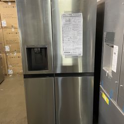❄️ NEW LG  27.2 Cu. Ft. Side-by-Side Refrigerator with SpacePlus Ice - Stainless Steel