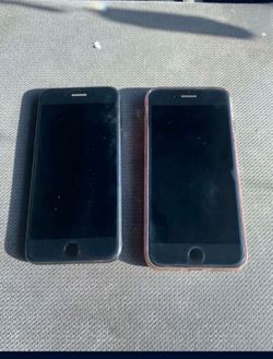 2 iPhone 7 In Good Condition $120 Each Or $240 For Both They Work Good