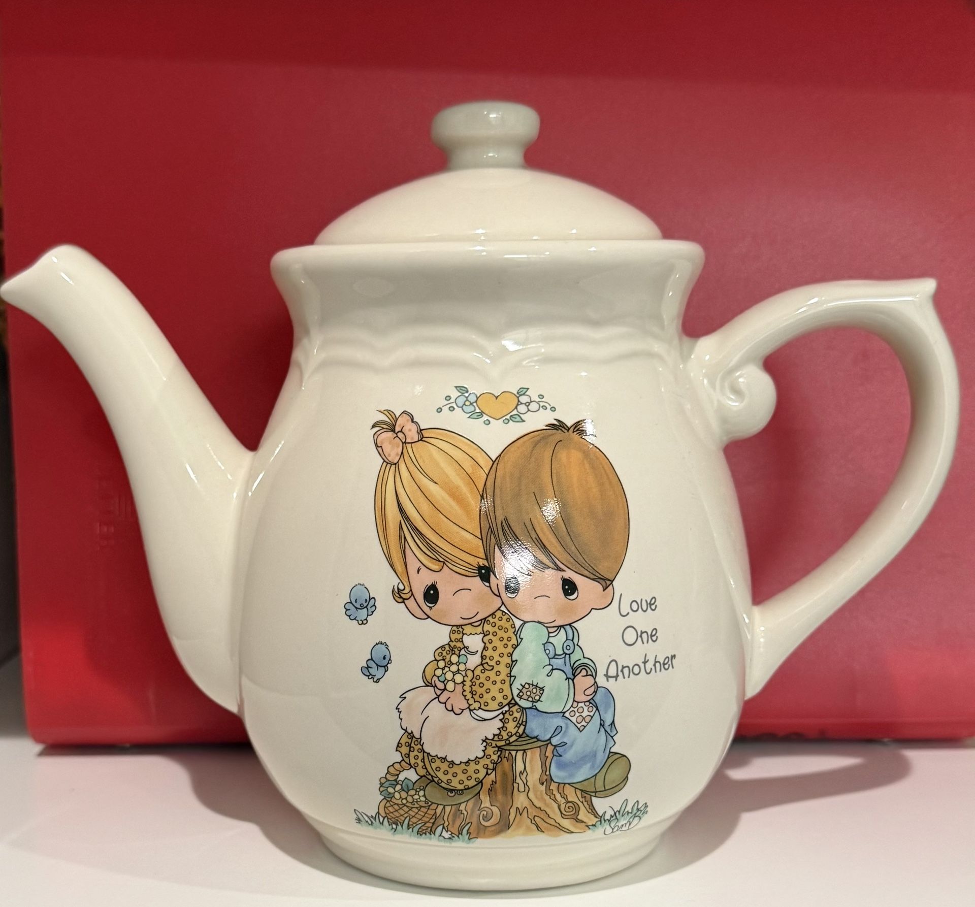 Vintage Precious Moments Tea Pot