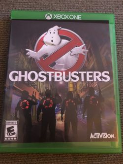 Xbox one Ghost Busters game