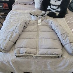 ZARA MENS REVERSABLE  DOWN JACKET